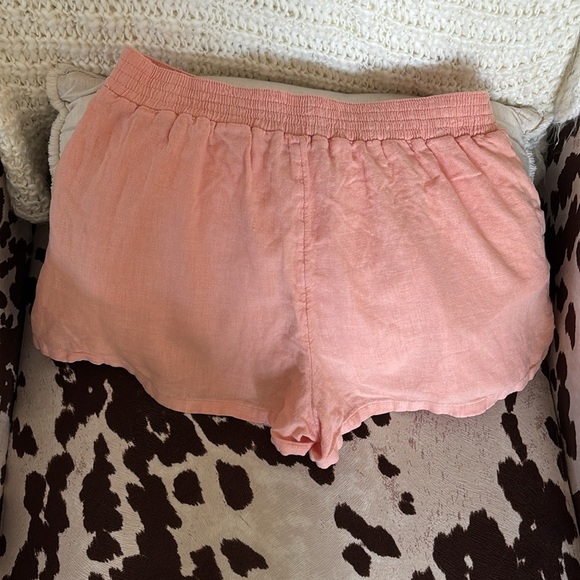 A&F orange linen pajama set - Picture 6 of 7